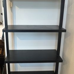 Trendy boho shelf with convenient storage drawer