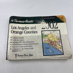 The Thomas Guide 2002 Los Angeles & Orange Counties Street Guide and Directory