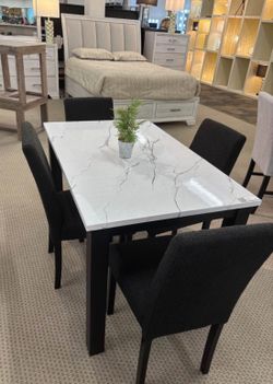 Apartment ready dining set perfect for small spaces