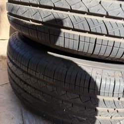 MUST SELL – Truck Tires & Steel Rims – 2 BRAND NEW – $300