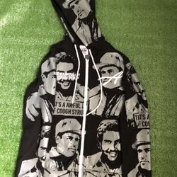 Asaali Zip Up Hoodie Size M