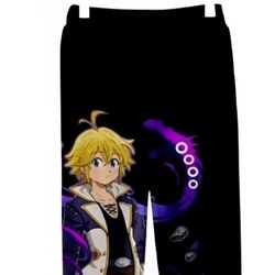 The Seven Deadly Sins Anime Sweatpants Anime  Printed Joggers Pants