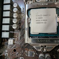 Intel 9600k Processor and Z390 PRO Mother Board 