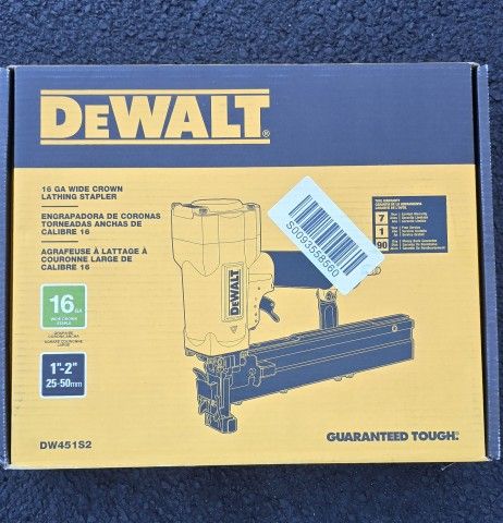 Dewalt Crown Lathing Stapler