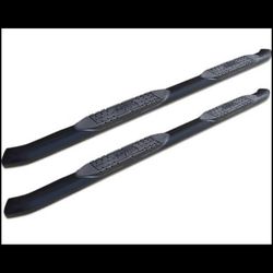 RAPTOR series OE style curved black oval step bars (Ford F-150)