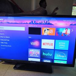 32-in Element Flat Screen TV With Remote
