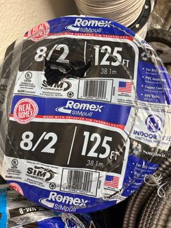 New Romex wire 8/2