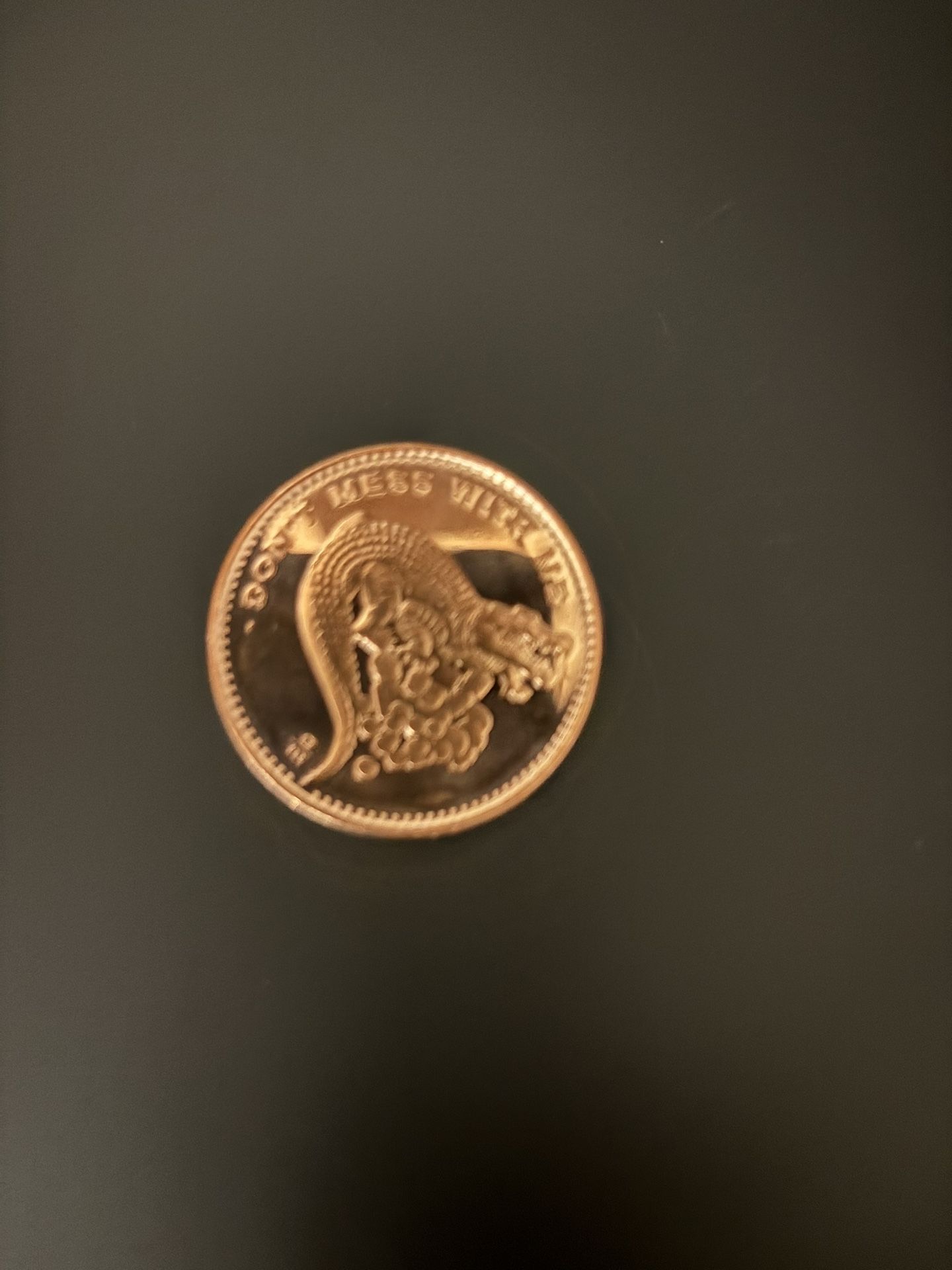 Alligator Copper Round!