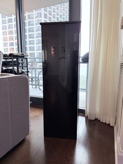 Black Granite Pedestal, 49" Tall - $700