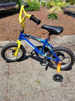 Magna 12" bike with training wheels