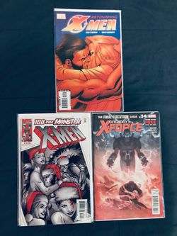 Marvel comics X-Men & Uncanny X force Comic lot of three please check out Photos and read info