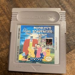 Gameboy - Addam’s Family Pugsley’s Scavenger Hunt