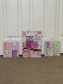 Owl Wall Decor