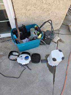 Fish aquarium supplies