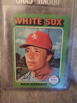 1975 Topps Rich Gossage Card