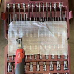 Brand New Matco Hex Set And 3/8 Ratchet Gun