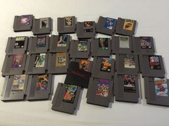 Nintendo nes and games