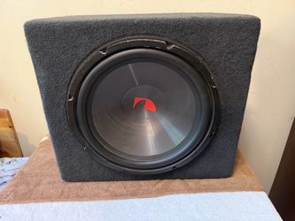 1 OLD SCHOOL NAKAMICHI SP-W120 12'' SOUND QUALITY WOOFER MADE IN USA