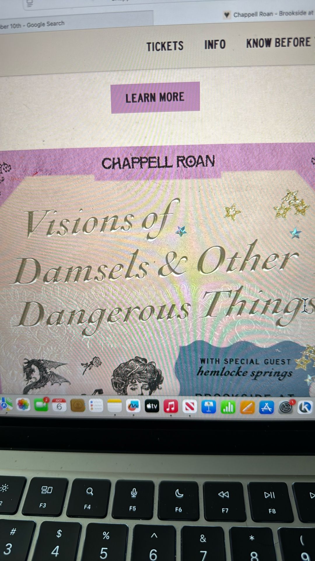 Chappell Roan Tickets 10/10 (120 Each Ticket(