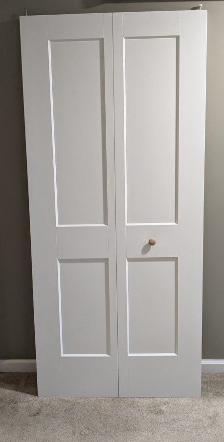 One 36"X 80" Hollow Core Shaker Style Bifold Door