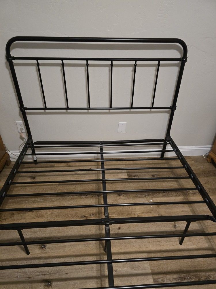 Queen bed frame