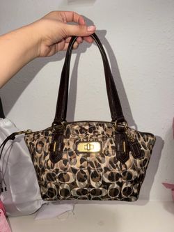 Rare Coach Leopard Purse