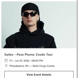 Peso Pluma Suite Tickets