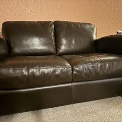 Leather Couch 