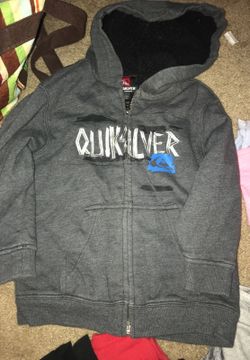 Quicksilver hoodie size 3t