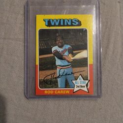 1975 Topps Mini Rod Carew