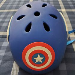 Kids Captain America Riding Helmet