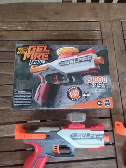 9 Nerf Gel Fire Guns