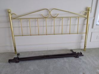 King size bedframe and headboard