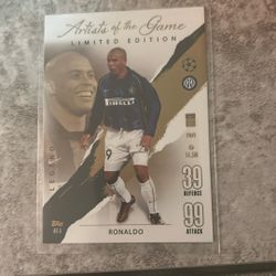 Ronaldo Nazario (limited edition card)