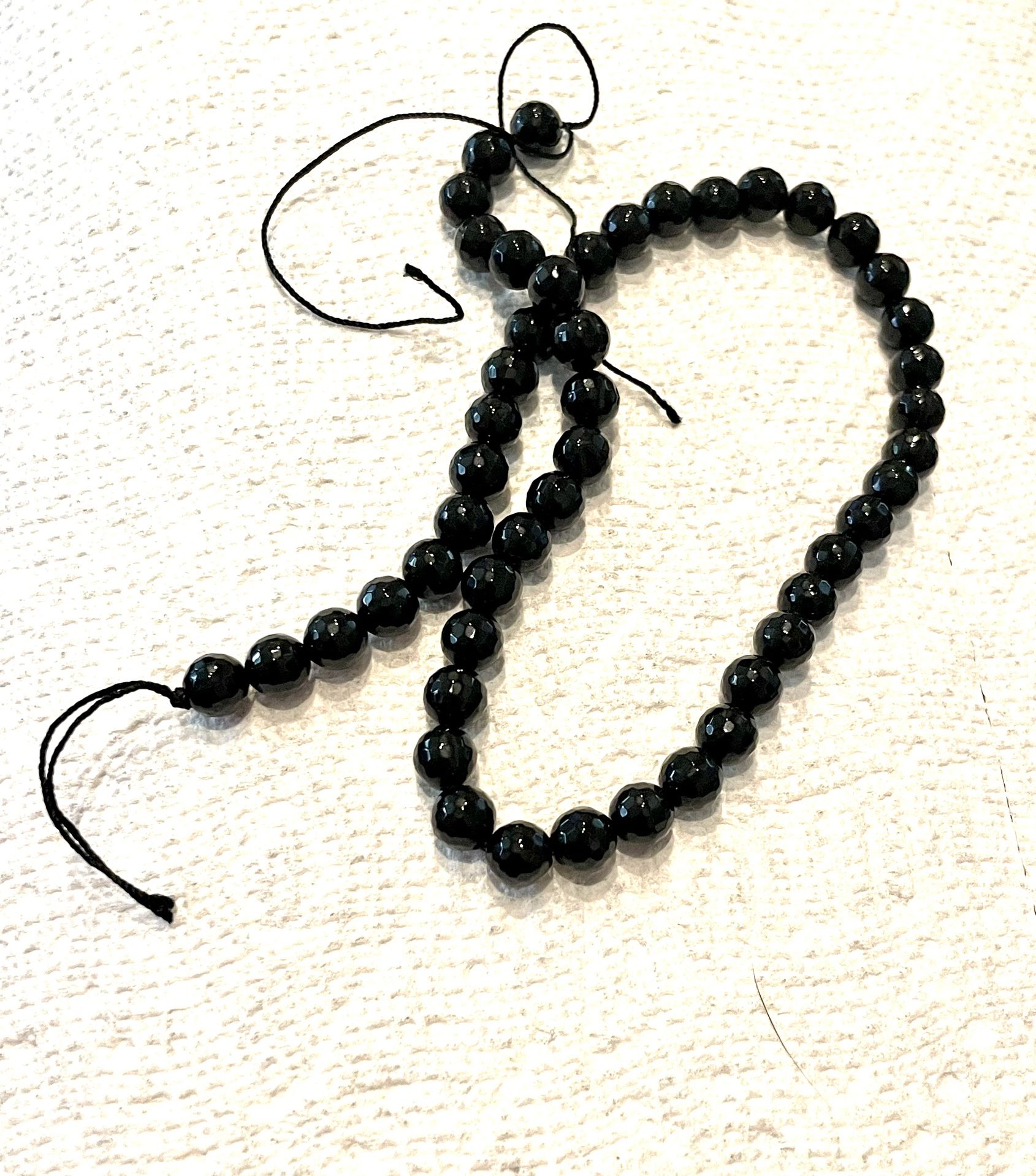 15.5” Strand Of Faceted Beads