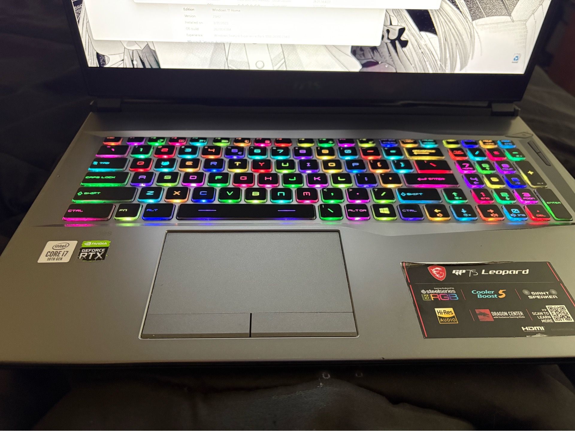 Gaming Laptop MSI GP75 Leopard