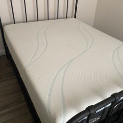 Tempur-Pedic Bed Queen & Bed Frame.