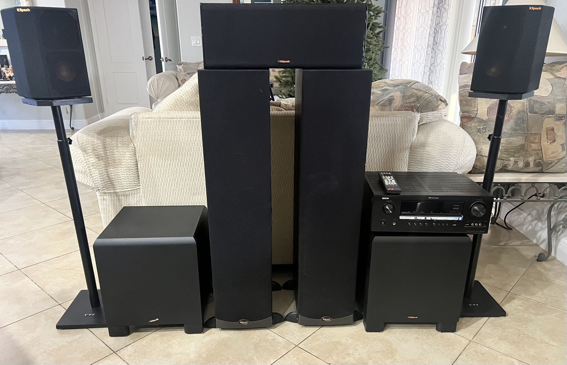 Complete Klipsch Surround System