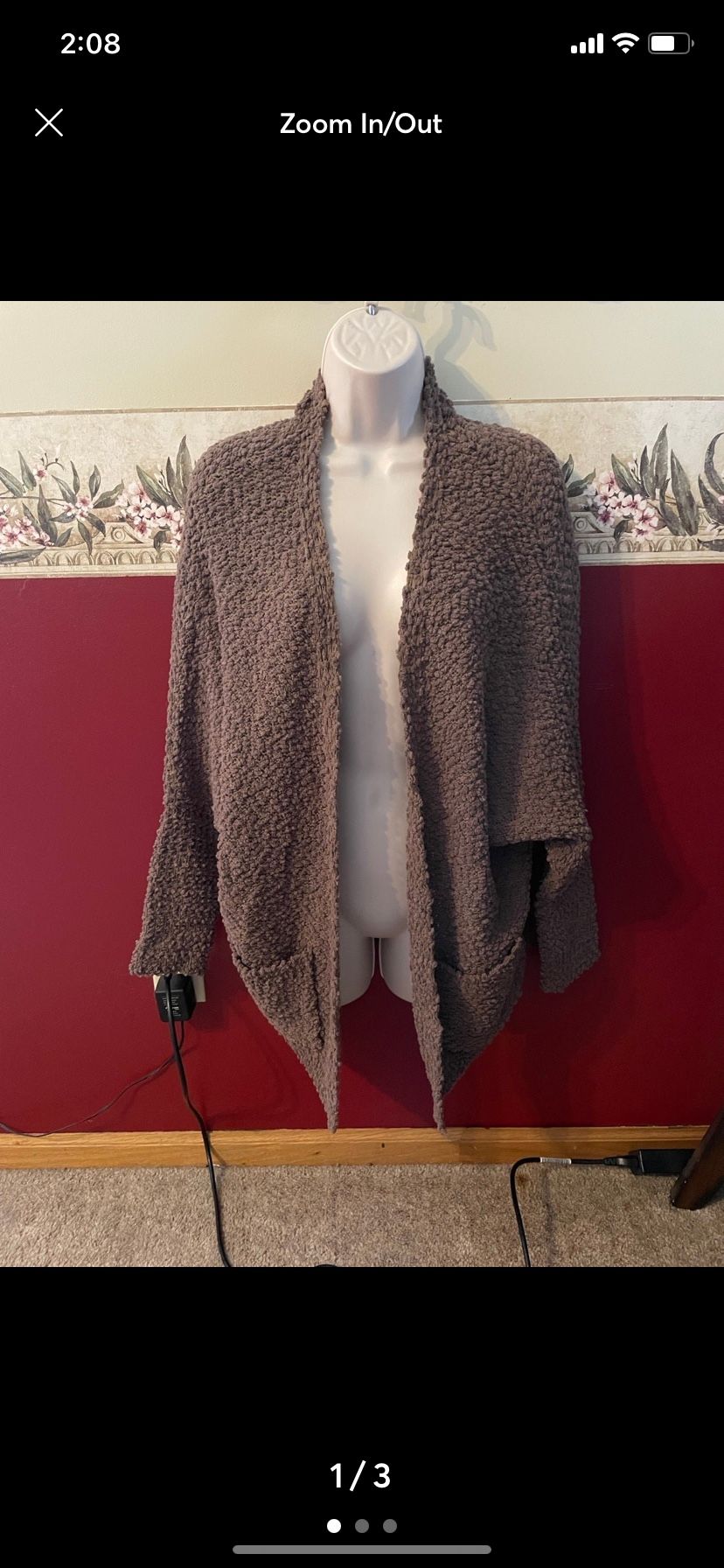 WOMENS SMALL CARDIGAN SWEATER