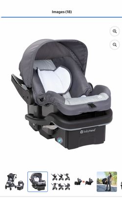 Baby trend stroller with baby seat