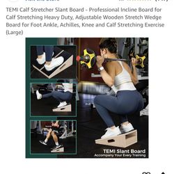 Brand New Without box-Never Used-XL Decline Squat - Calf Stretch - Ankle, Achilles, Knee