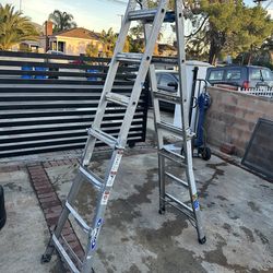 Ladder Werner multipurpose aluminum ladder