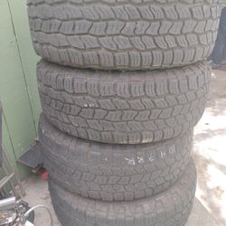 4 llantas casi nuevas 275_60_20 cooper DiscovereR AT3  XLT