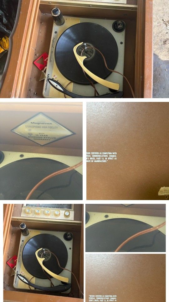Magnavox Record Player (Vintage)