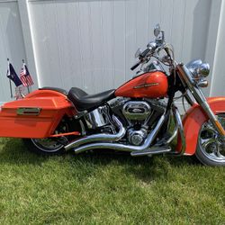 2012 Harley Davidson Softail Deluxe adapted for hard bags