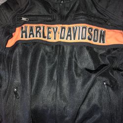 Harley Davidson motorcycle jacket for sale 120.00