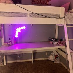 🔥 URGENT SALE — Twin Loft Bed (Wood) | Must Go This Week!! 