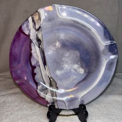 Nielsen Extraordinary Ceramics Ashtray Pacific Grove CA 6.5” Drip