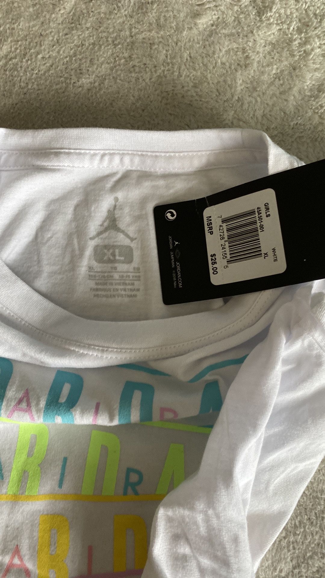 Kids Jordan Tshirt