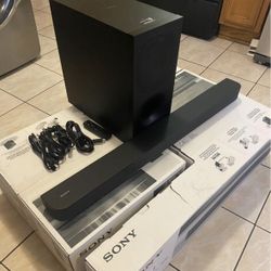 Sony HT-SC40 2.1ch Soundbar Home Theater System w/ Wireless Subwoofer – 330 W, Dolby Audio, Bluetooth, & S-Force Pro Surround